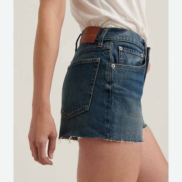 LUCKY BRAND High Rise Boyfriend Shorts Sz 27 - Picture 1 of 7